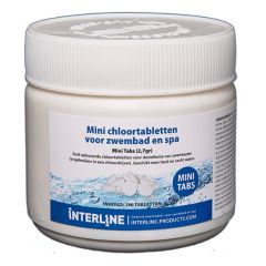 Chloortabletten voor kleine zwembadjes | Mini Tabs 2,7 gram/180 stuks