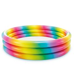 Opblaasbaar zwembad Rainbow Ombre